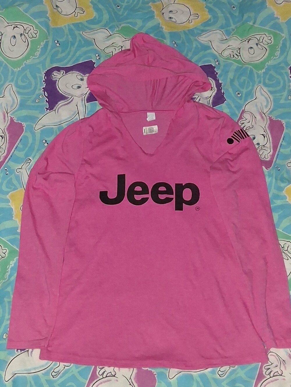 New Jeep Pink Dad Long Sleeve Shirt Hoodie